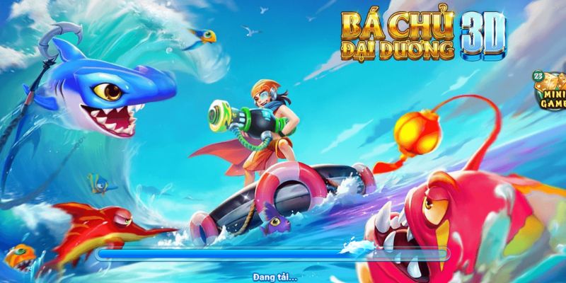 Giao diện game Bá Chủ Đại Dương vô cùng đẹp mắt