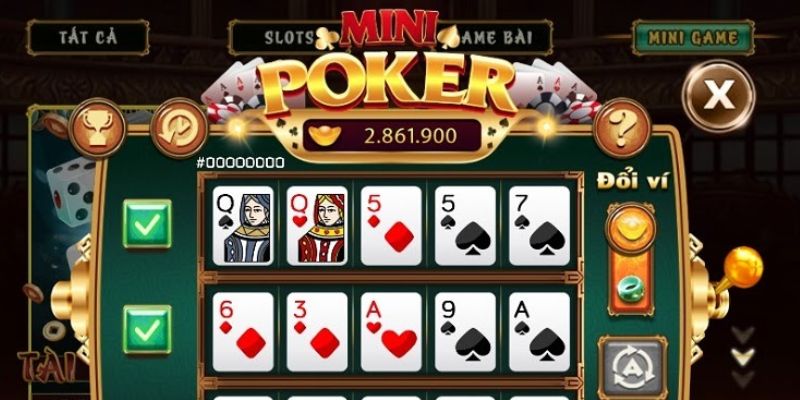 Mini Poker iWin mang đến trải nghiệm ấn tượng