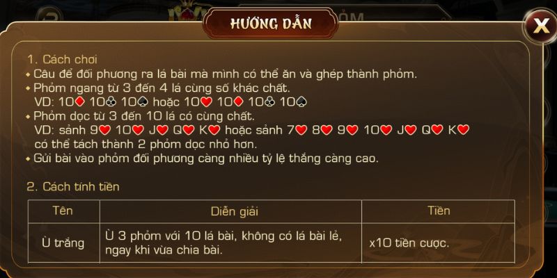 Tổng quan về phỏm(Tá Lả) iWin